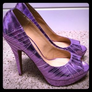 Purple heels